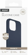 Панель Xqisit Silicone Case для Apple iPhone 13 Blue (4029948220772) - зображення 4