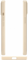 Etui plecki Xqisit Silicone Case do Apple iPhone 14 Pro Silky Nude (4029948220161) - obraz 3