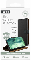Etui z klapką Xqisit Slim Wallet Selection do Samsung Galaxy A15 4G/15 5G Black (4029948106366) - obraz 6