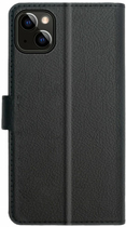Чохол-книжка Xqisit Slim Wallet Selection для Apple iPhone 14 Plus Black (4029948219615) - зображення 3