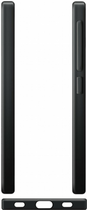 Etui plecki Xqisit Flex Case do Samsung Galaxy A03 Black (4029948217314) - obraz 3