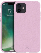 Etui plecki Xqisit Eco Flex Case do Apple iPhone 12 mini Cherry Blossom Pink (4029948098852) - obraz 1