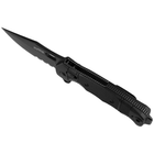 Нож складной SOG SEAL XR Partially Serrated черный - изображение 4