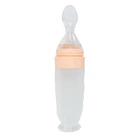 Силіконова ложка-контейнер MGZ-0108(Peach) об'єм 90 грам
