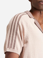 Koszula męska bawełniana Adidas Premium Knitted IS1414 M Beżowa (4066757903809) - obraz 3