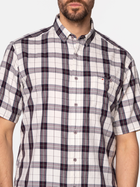 Koszula męska bawełniana Lee Cooper NEW TENBY2-LK01 M Biały/Bordowy (5904347390495) - obraz 3