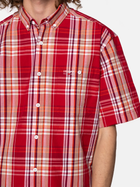 Koszula męska bawełniana Lee Cooper NEW TENBY2-LK16 2XL Czerwona (5904347390570) - obraz 3
