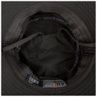 Панама тактична 5.11 Tactical Boonie Hat Black S/M (89422-019) - зображення 3