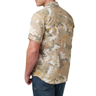 Сорочка тактична 5.11 Tactical Wyatt Print Short Sleeve Shirt Sand Dune Canopy Camo M (71231-1096) - изображение 3