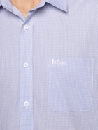 Сорочка бавовняна чоловіча Lee Cooper VITO-1017 XL Блакитна (5904347391003) - зображення 3