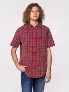Koszula męska bawełniana Lee Cooper WALTER2-9116 L Czerwona (5904347389284) - obraz 3