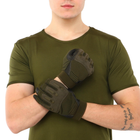 Перчатки тактические с закрытыми пальцами SP-Sport BC-8795 M Оливковый - изображение 5