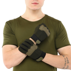 Перчатки тактические с закрытыми пальцами SP-Sport BC-8791 M Оливковый - изображение 5