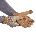 Перчатки тактические с закрытыми пальцами Military Rangers BC-9878 2XL Камуфляж Multicam - изображение 3