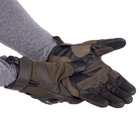 Перчатки тактические с закрытыми пальцами Military Rangers BC-9876 XL Оливковый - изображение 3