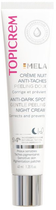 Крем для обличчя Topicrem Mela Anti-Dark Spot Gentle Peeling Night 40 мл (3700281704730)