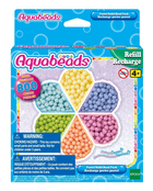 Додатковий набір намистин для мозаїки Epoch Aquabeads Pastel Solid Bead Pack 800 деталей (5054131315057)