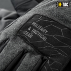 Перчатки зимние Tactical S M-Tac Grey Extreme Dark - зображення 7