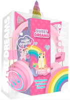 Bezprzewodowe słuchawki nauszne Kids Euroswan Sweet Dreams Jednorożec (8435507868945) - obraz 1