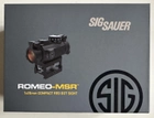 Прицел коллиматорный Sig Sauer Romeo MSR 1x20 Red Dot Sight Черный - изображение 3