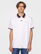 Koszulka polo męska Lee Cooper FALCON-2434 XL Biała (5904347391843)