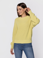 Sweter damski Lee Cooper YANA-ORGANIC S Żółty (5904347387891) - obraz 1