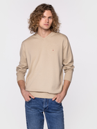 Пуловер чоловічий Lee Cooper ADAM-ORGANIC M Бежевий (5904347387761) - зображення 1