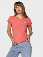 Футболка жіноча Lee Cooper ALINE-6040 M Червона (5904347388850) - зображення 3