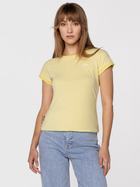 Koszulka damska Lee Cooper ALINE-6040 XL Żółta (5904347388829) - obraz 1