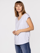 Koszulka damska bawełniana Lee Cooper OLIVIA-4046 L Błękitna (5904347389123) - obraz 3