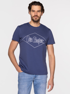 Koszulka męska bawełniana Lee Cooper HERO1-2401 3XL Niebieska (5904347395544) - obraz 1