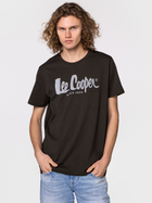 Koszulka męska bawełniana Lee Cooper HERO7 FADE-1010 M Czarna (5904347388669) - obraz 3