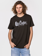 Koszulka męska bawełniana Lee Cooper HERO7 FADE-1010 XL Czarna (5904347388683) - obraz 3