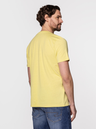 Koszulka męska bawełniana Lee Cooper OBUTCH-875 L Żółta (5904347395087) - obraz 2