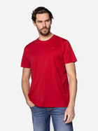 Koszulka męska bawełniana Lee Cooper OBUTCH-875 S Czerwona (5904347394851) - obraz 1