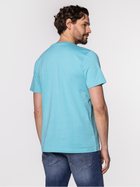 Koszulka męska bawełniana Lee Cooper OBUTCH-875 2XL Błękitna (5904347395193) - obraz 2