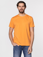 Koszulka męska bawełniana Lee Cooper OBUTCH-875 L Pomarańczowa (5904347395124) - obraz 1