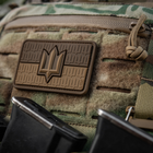 України тризубом прапор нашивка ЗСУ з PVC M-Tac Coyote - зображення 5