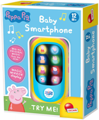 Interaktywna zabawka Lisciani Edukacyjny smartfon Baby Smartphone Świnka Peppa (8008324092253) - obraz 1