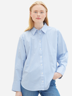 Koszula damska w paski Tom Tailor 1040551 S Niebieska (4067672192040) - obraz 1