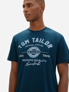Футболка чоловіча Tom Tailor L1037735209 M Зелена (4067261555041) - зображення 5