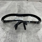 Защитные очки с прозрачными линзами размер универсальный - изображение 1