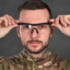 Защитные очки с прозрачными линзами размер универсальный - изображение 2
