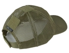 Бейсболка тактична Helikon-tex® сітка BBM MESH Cap Olive Green (CZ-BBM-PO-02) - изображение 3