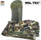 Одеяло Флисовое Mil-Tec утепленное армейское в чехле 200х150см Мультикам POLY-FLEECE 320GR (14426020-200-150)