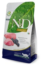 Сухой корм для кошек Farmina N&D Prime Grain Free Cat Adult Lamb & Blueberry с ягненком и черникой