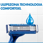 Jednorazowe maszynki do golenia Gillette Blue 3 Comfort Slalom dla mężczyzn 12 szt (8006540808771) - obraz 3