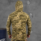 Чоловіча легка куртка з капюшоном Fuzz мембранна стрейч тканина піксель розмір M - зображення 3