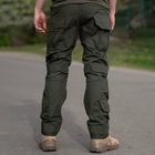 Мужские штаны с наколенниками G2 R&M рип-стоп олива размер M - изображение 2