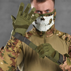Перчатки с защитными накладками и липучками для регулировки олива размер XL - изображение 5